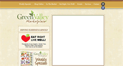 Desktop Screenshot of greenvalleymarketplace.com